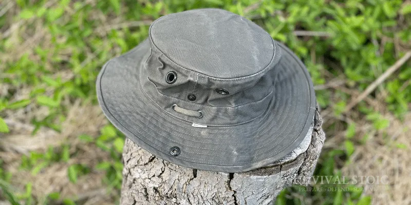 The Author's bushcraft hat