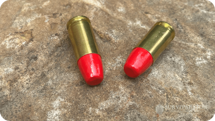 Polymer Coated Bullet
