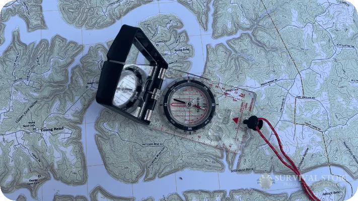 How to use a compass and map – The Prepared