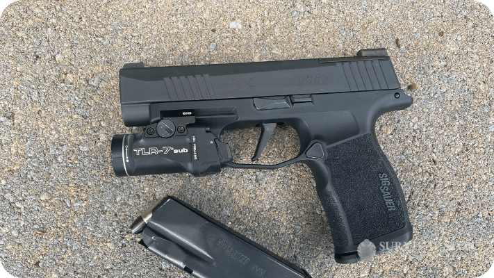 The author's top concealed carry gun, the Sig Sauer P365XL