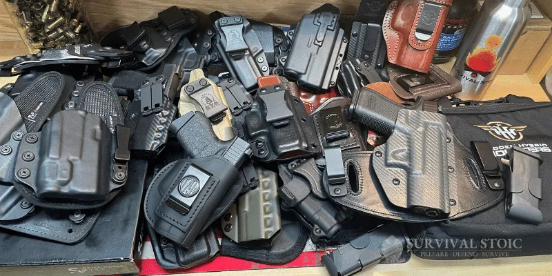 Best Concealed Carry Holster
Jason's large collection of over 40 Concealed Carry Holsters