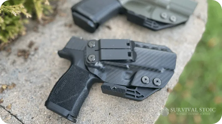 The Author's CYA Supply Ridge IWB Holster and Sig P365XL