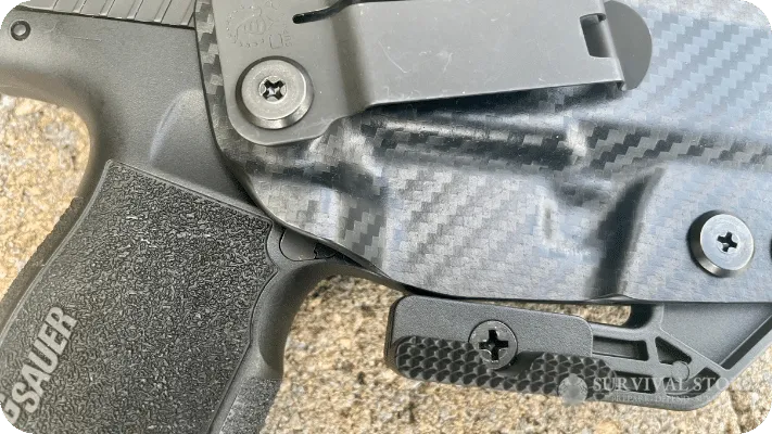 Rounded Gear Sig Sauer P365 Inside the Waistband KYDEX Right Holster