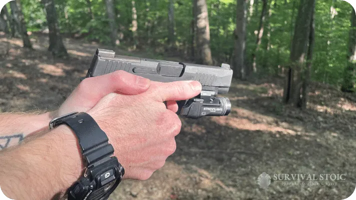 The Author with the Sig P365XL