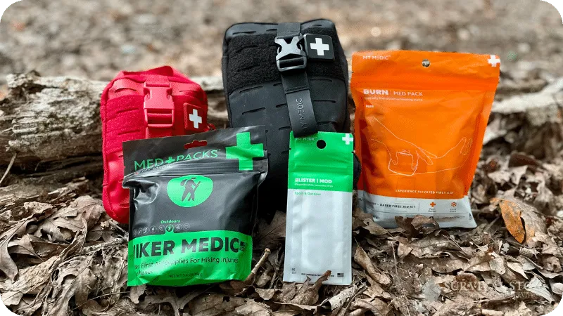 Some of Kristin's My Medic first aid kits