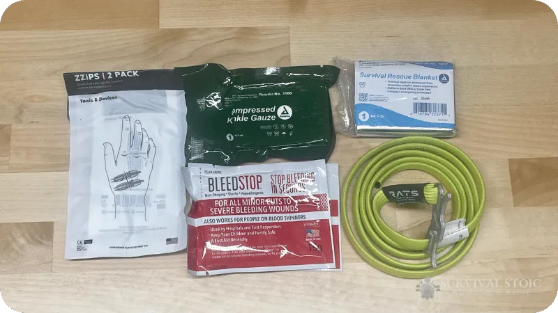 The Pro items in Kristin's MyMedic Sidekick Pro kit