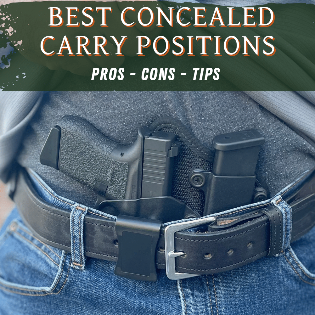 8 Best Concealed Carry Positions Pros Cons And Tips