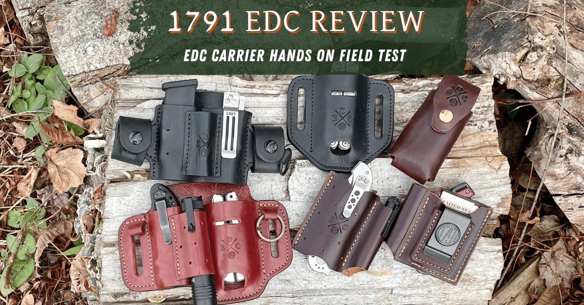 1791 EDC Review – Field Test Of All 6 New EDC Carriers