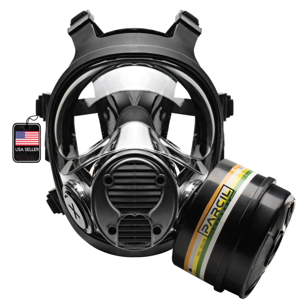 Parcil Safety NB-100 Tactical Gas Mask