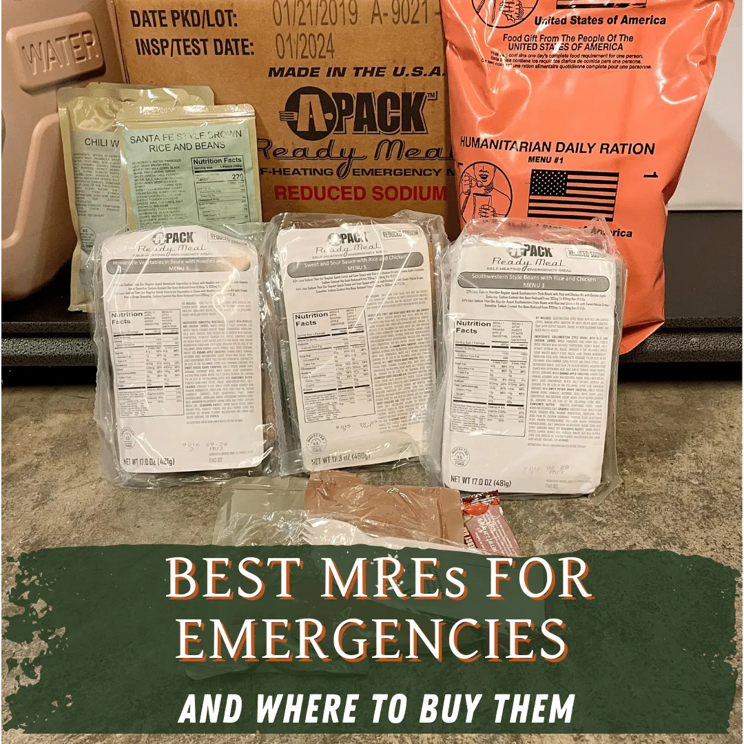 Best MRE to buy for Emergencies