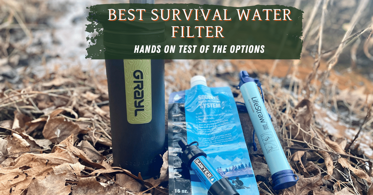 5 Best Survival Water Filters - Hands-on Field Test