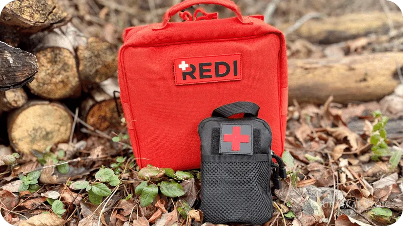 The Redi Roadie and the Tracker First Aid Kits